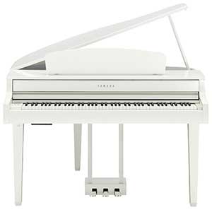 Yamaha CLP765GP Digital Piano in Polished White  title=