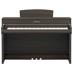 Yamaha CLP745 Digital Piano in Dark Walnut  title=