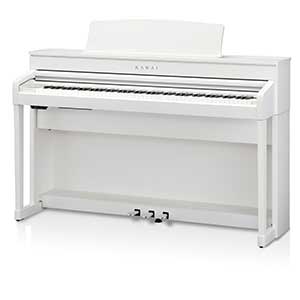 Kawai CA79 Digital Piano in White  title=