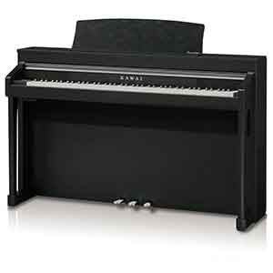 Kawai Pre-Owned CA97 Digital Piano in Black Satin  title=
