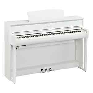 Yamaha CLP675 Digital Piano in White