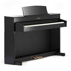 Kawai CS4 Digital Piano in Polished Ebony  title=
