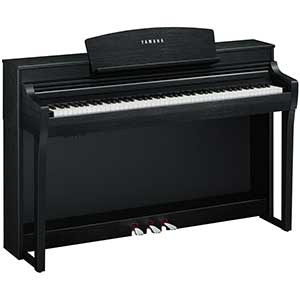 Yamaha CSP255 Digital Piano in Black  title=