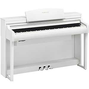 Yamaha CSP275 Digital Piano in White  title=