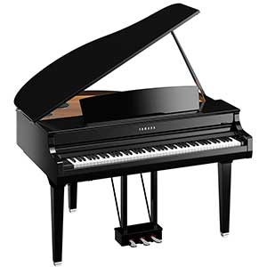 Yamaha CSP295GP Digital Piano in Polished Ebony  title=