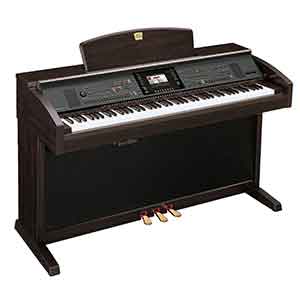 Yamaha CVP305 Digital Piano in Mahogany  title=