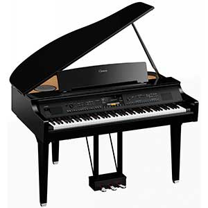Yamaha CVP909GP Digital Piano in Polished Ebony  title=