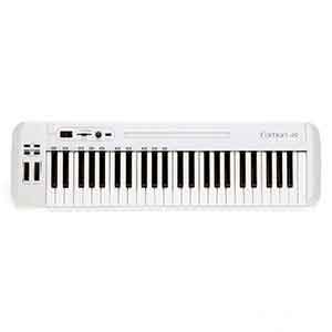 Samson Carbon 49 Keyboard Controller in White  title=