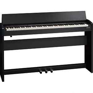 Roland F140R Digital Piano in Contemporary Black   title=