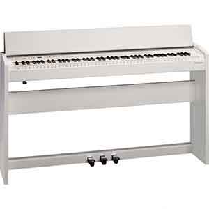 Roland F140R Digital Piano in White  title=