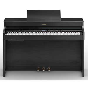 Roland HP702 Digital Piano in Charcoal Black  title=