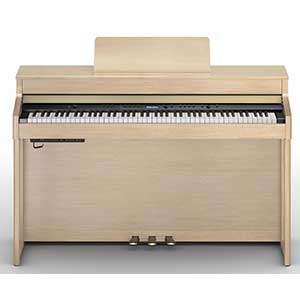 Roland HP702 Digital Piano in Light Oak  title=