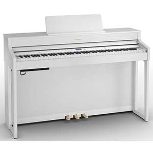 Roland HP702 Digital Piano in White  title=