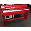 Roland F110 Digital Piano in Polished Red