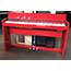 Roland F110 Digital Piano in Polished Red
