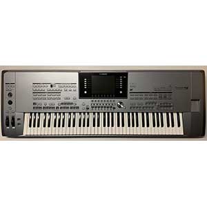 Yamaha Pre-Owned Tyros 5 XL 76 Keys Arranger Workstation includes MS05 Speakers in Silver  title=