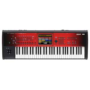 Korg New Kronos Music Workstation 61 Keys Special Edition in Red  title=
