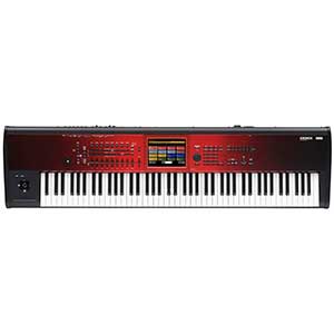 Korg New Kronos Music Workstation 88 Keys Special Edition in Red  title=