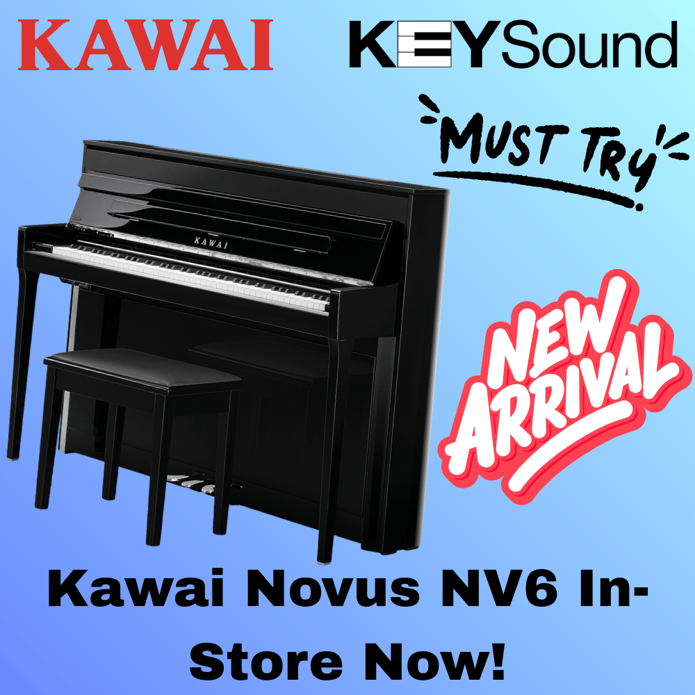 Try the Kawai Novus NV6 – Premium Hybrid Piano In-Store at Keysound