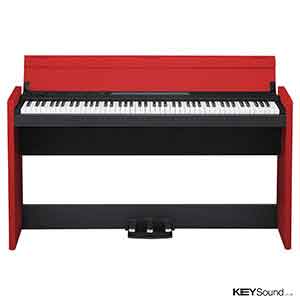 Korg LP380 Digital Piano in Red and Black  title=