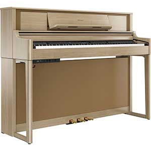 Roland LX705 Digital Piano in Light Oak  title=