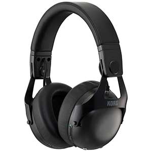 Korg NCQ1 Smart Noise Cancelling DJ Headphones in Black  title=