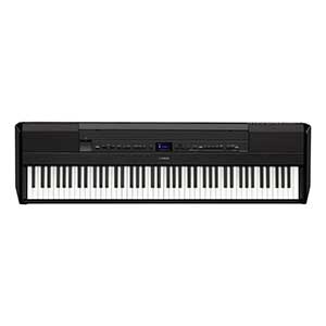Yamaha P525 Digital Piano in Black  title=