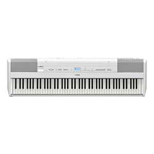 Yamaha P525 Digital Piano in White  title=