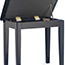 Thumbnail 2 of Stagg PBF23 BKP Piano Bench With Black Vinyl Top And Storage Compartment 