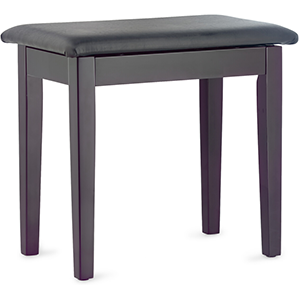Stagg PBF23 RWM Piano Bench With Storage And Vinyl Top in Rosewood