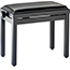 Thumbnail 1 of  PBF39 BKM Rise And Fall Piano Bench With Black Vinyl Top