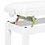 Thumbnail 3 of Stagg PBF39 WHM VWH Rise And Fall Bench With White Velvet Top