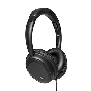  SHP-3000H Deluxe Closed Back Stereo Headphones in Black