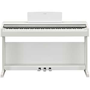 Yamaha YDP145 Digital Piano in White  title=