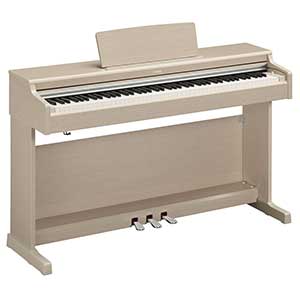 Yamaha YDP164 Digital Piano in White Ash  title=