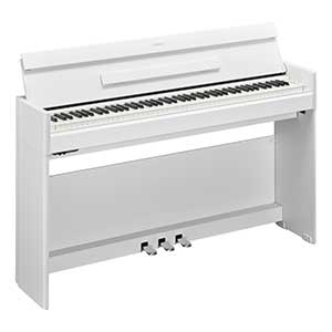 Yamaha YDPS54 Digital Piano in White  title=