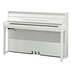 Yamaha NU1X Digital Piano in Polished White  title=