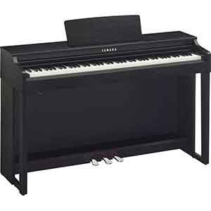 Yamaha CLP525 Digital Piano in Black Walnut  title=