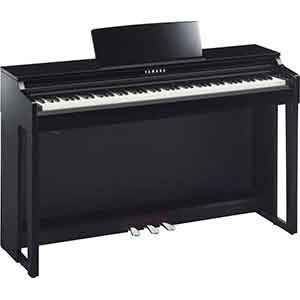 Yamaha CLP525 Digital Piano in Polished Ebony  title=
