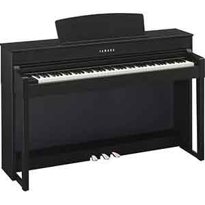 Yamaha CLP545 Digital Piano in Black Walnut  title=
