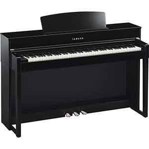 Yamaha CLP545 Digital Piano in Polished Ebony