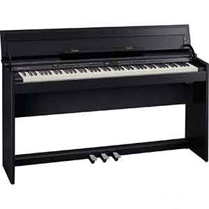 Roland DP90E Digital Piano in Contemporary Black