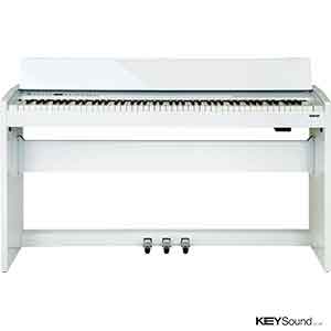 Roland F120R Digital Piano in Polished White
