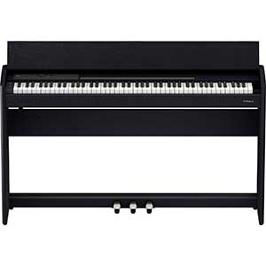 Roland F701 Digital Piano in Contemporary Black