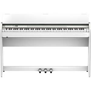 Roland F701 Digital Piano in White  title=