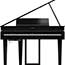 Roland GP6 Baby Grand Digital Piano in Polished Ebony