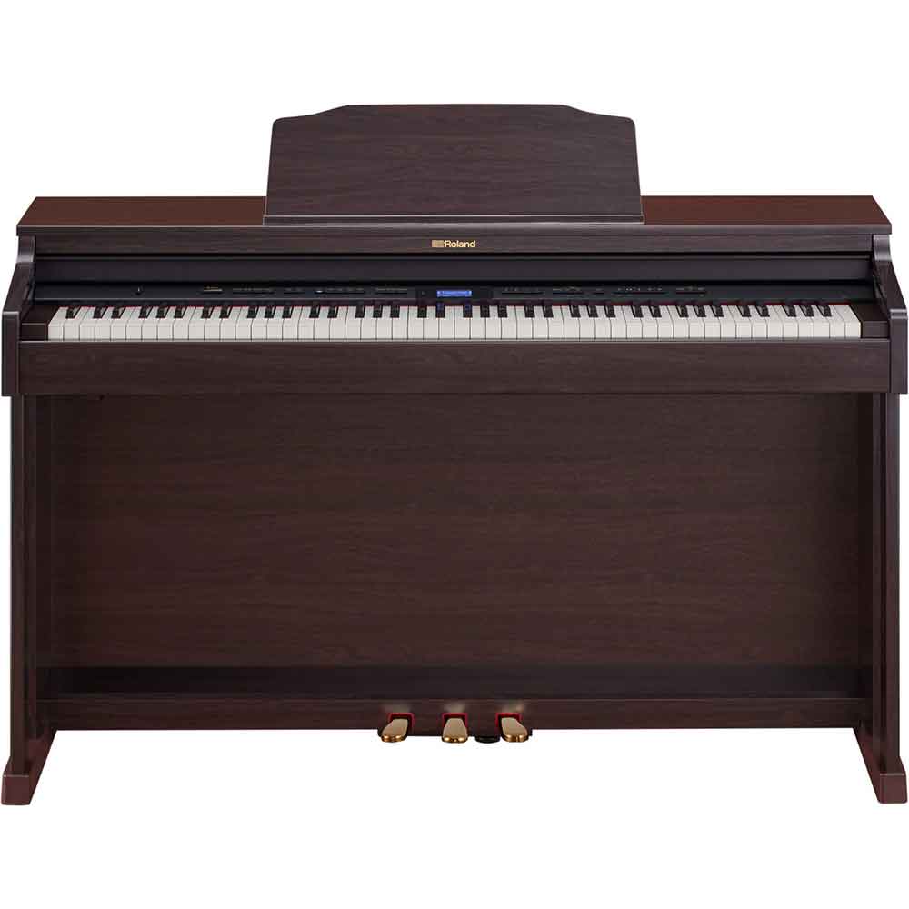Roland HP601 Digital Piano in Contemporary Rosewood