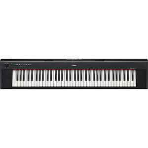 Yamaha NP31 Piano-Style Keyboard in Black  title=