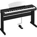 Yamaha P155 Digital Piano in Black & Mahogany