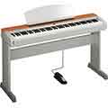Yamaha P155 Digital Piano in Silver & Cherry